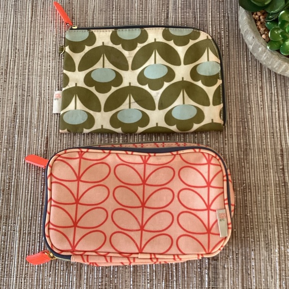 Orla Kiely Bags Orla Kiley For Target Lot Of 2 Travel Cosmetic Bags